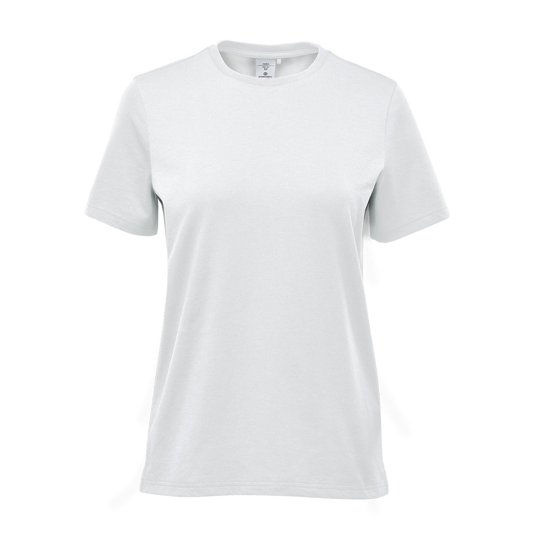 Stormtech The Oasis Tee | Ladies White Shirts & Tops