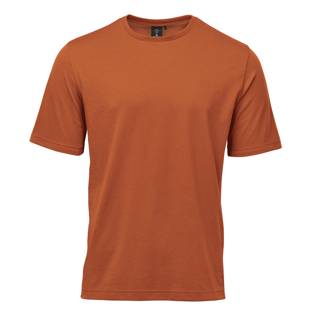 Stormtech The Settebello Tee | Short Sleeve | Mens Rust Shirts & Tops