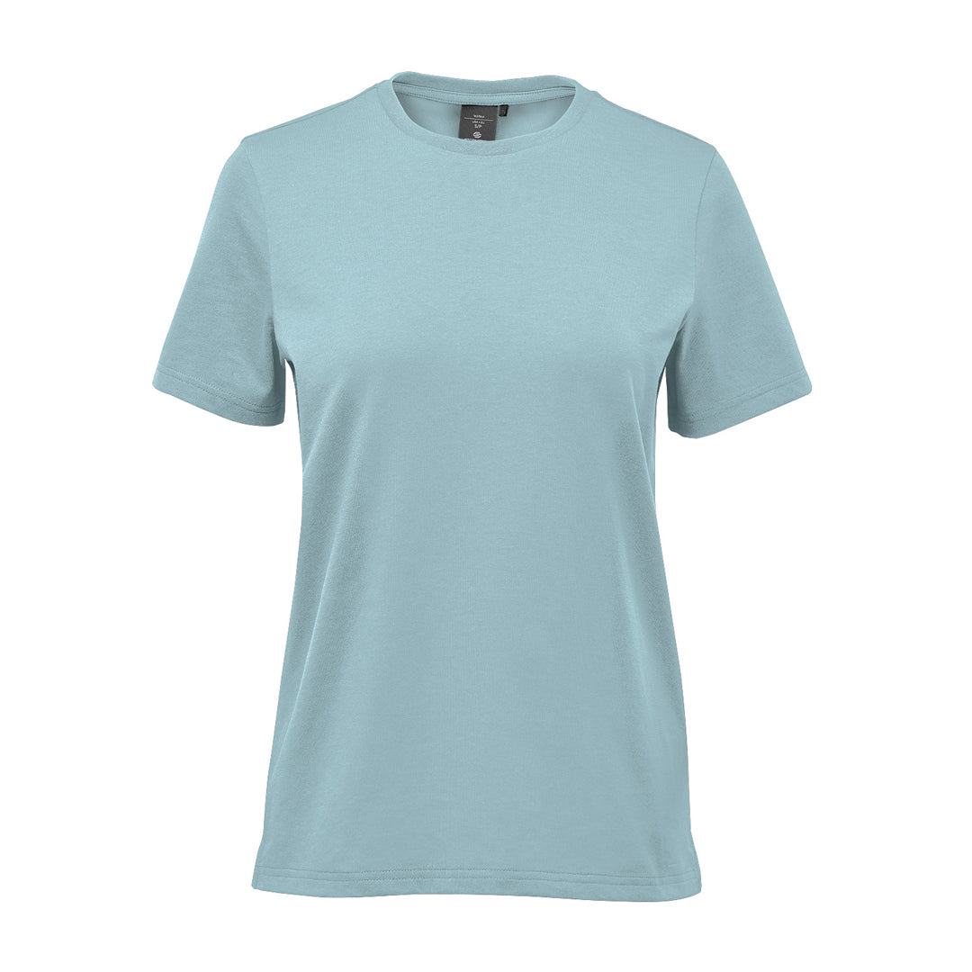 Stormtech The Settebello Tee | Short Sleeve | Ladies Ice Blue Shirts & Tops