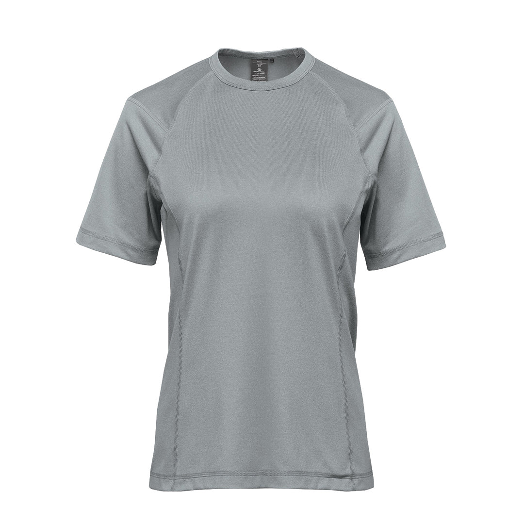 Stormtech The Volante Tee | Short Sleeve | Ladies Granite-as Shirts & Tops
