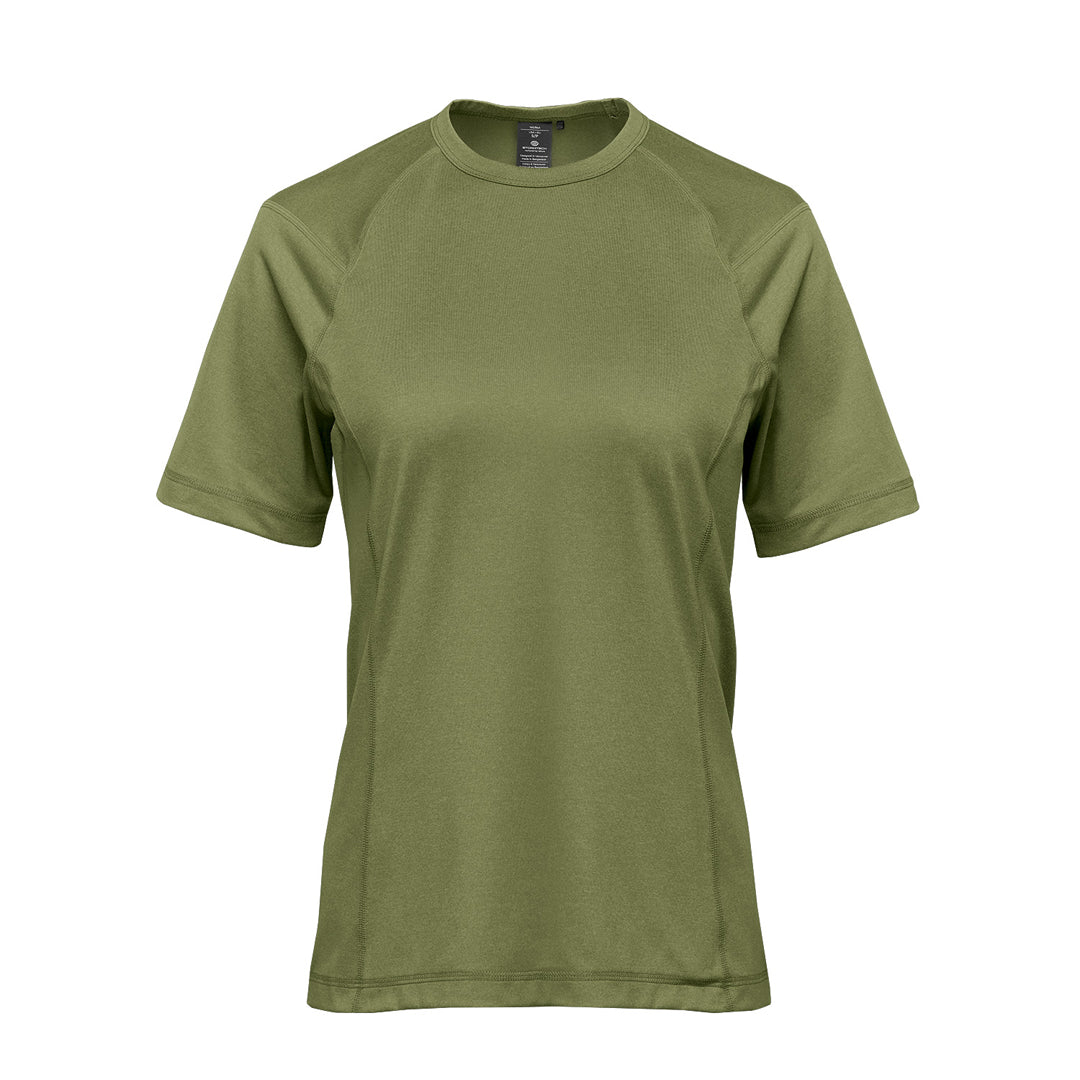 Stormtech The Volante Tee | Short Sleeve | Ladies Sage Shirts & Tops