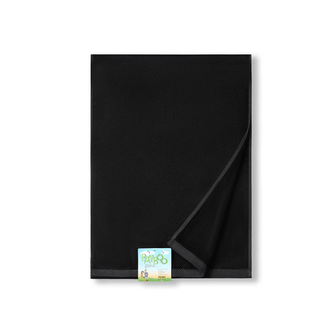 Ramo The Bamboo Fitness Towel Black Beach Towels