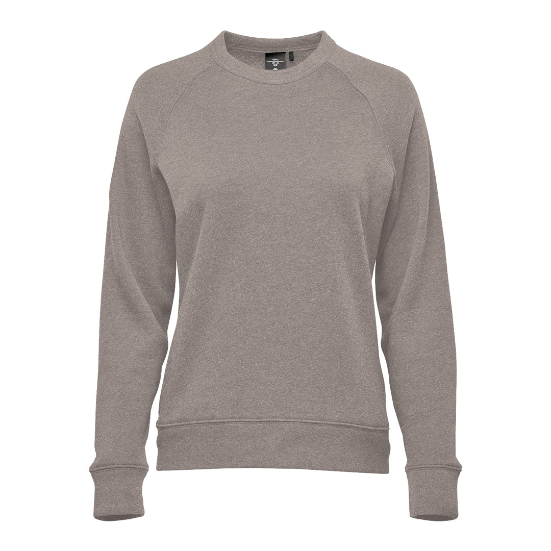 Stormtech The Monashee Crew Neck Jumper | Ladies Taupe Shirts & Tops