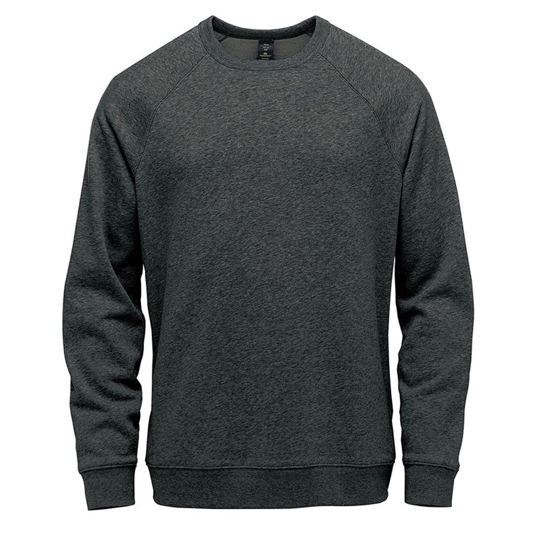 Stormtech The Monashee Crew Neck Jumper | Mens Charcoal Marle Shirts & Tops