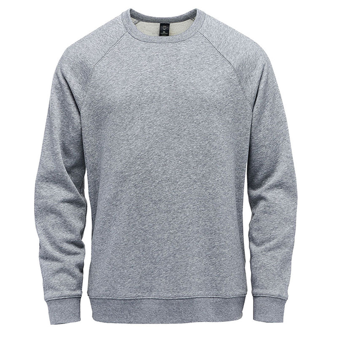 Stormtech The Monashee Crew Neck Jumper | Mens Grey Marle Shirts & Tops
