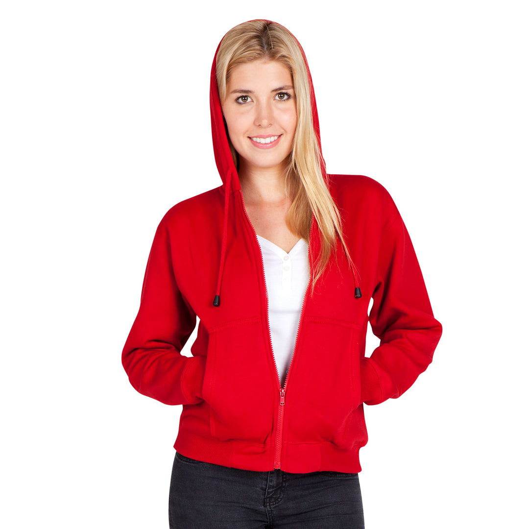 Ramo The Kangaroo Pocket Zipped Hoodie | Ladies Outerwear