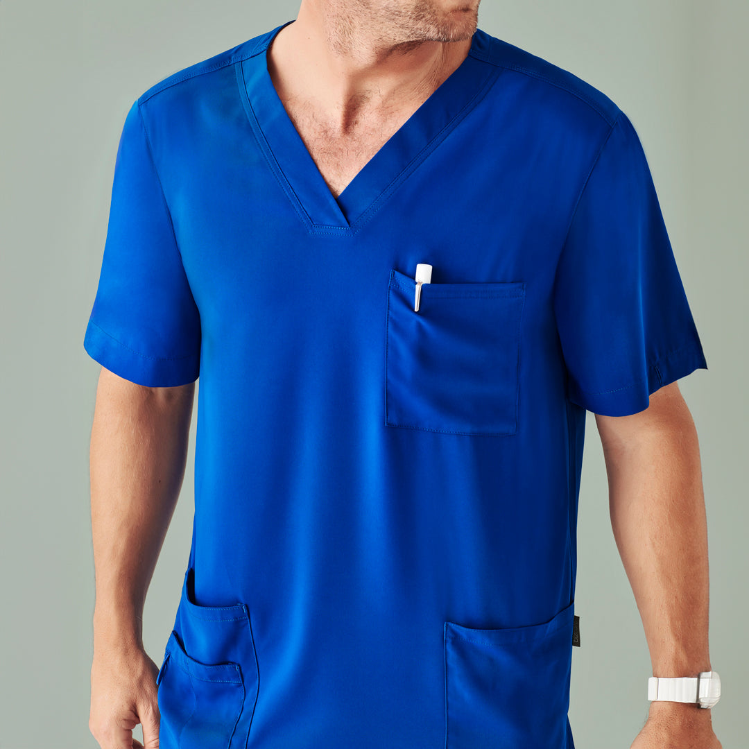 Biz Care The Avery V Neck Scrub Top | Mens Scrubs