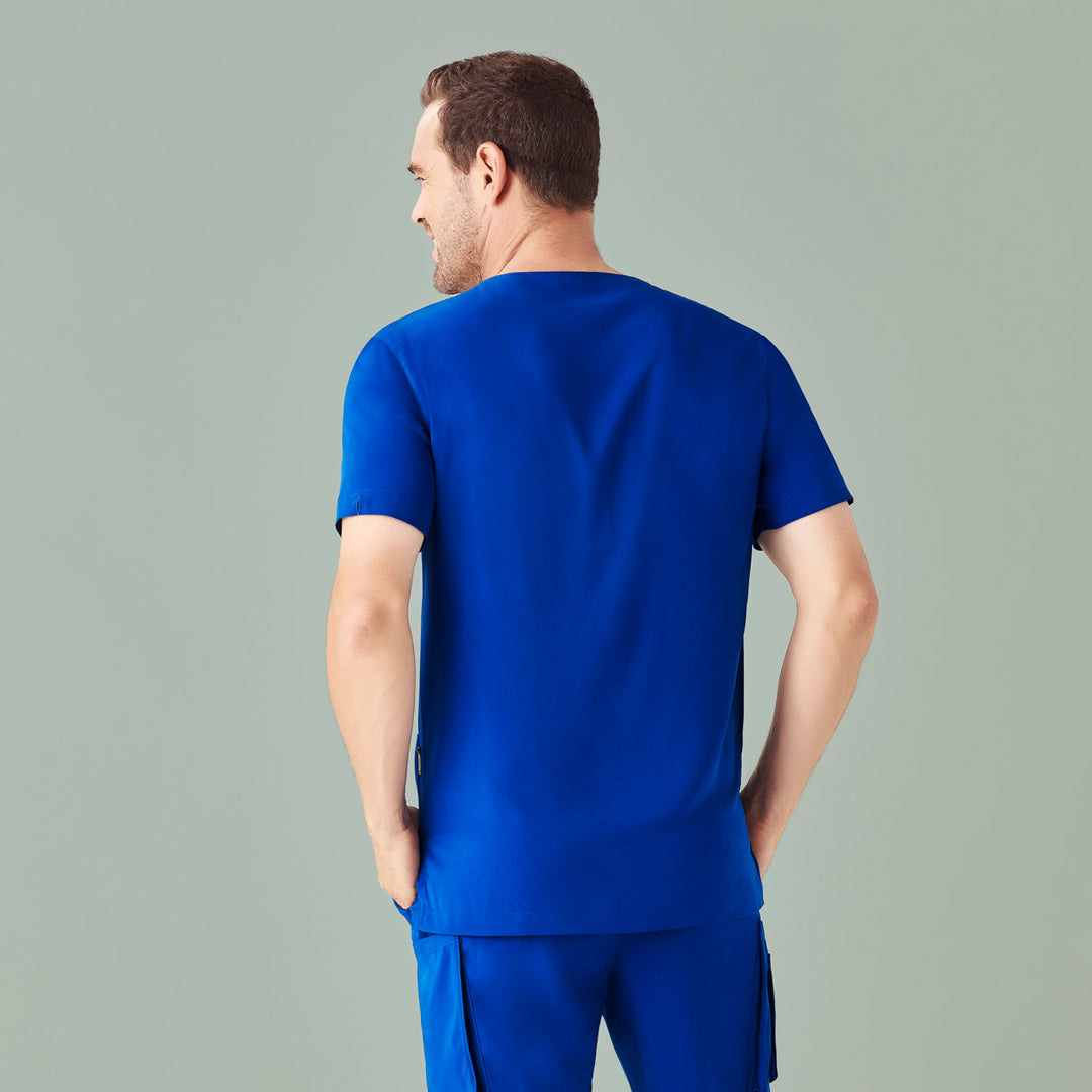 Biz Care The Avery V Neck Scrub Top | Mens Scrubs