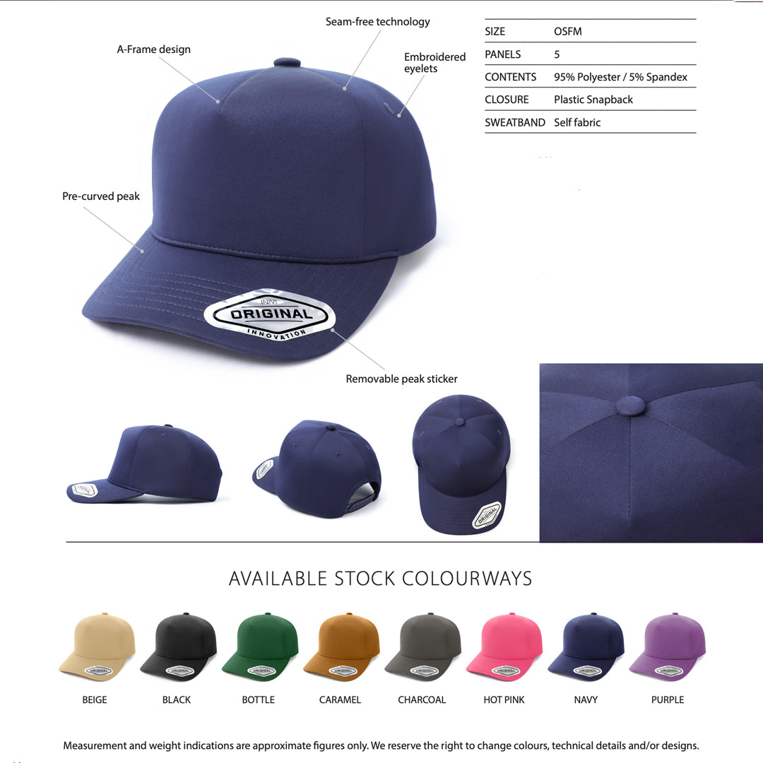 Inivi The Tech A-Frame Cap | 5 Panel Hats