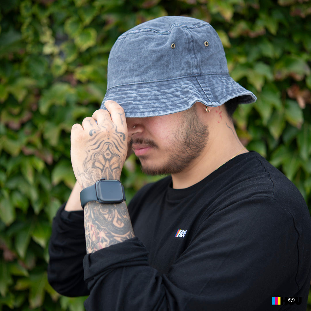 Ramo The Cotton Drill Washed Bucket Hat Headwear