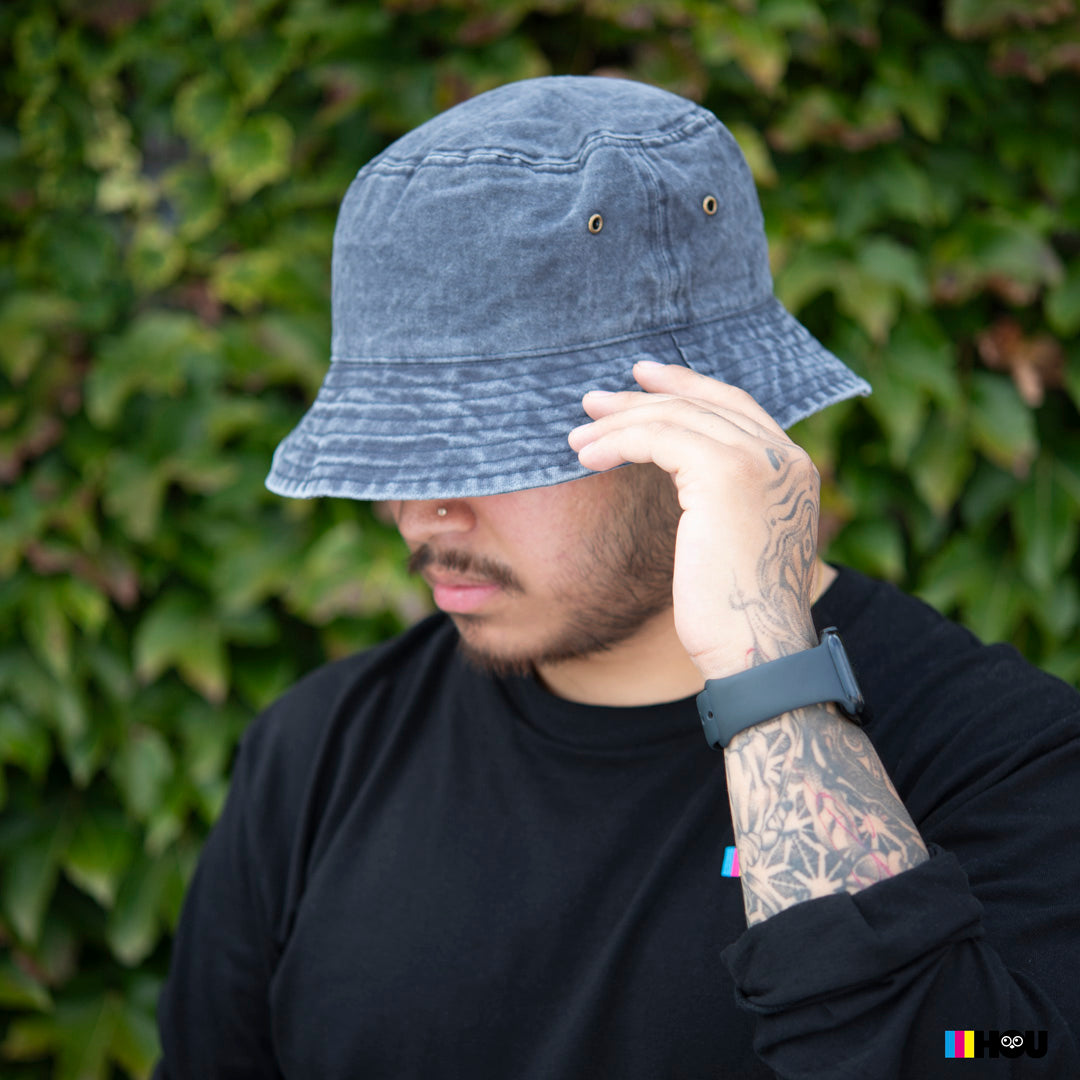 Ramo The Cotton Drill Washed Bucket Hat Headwear