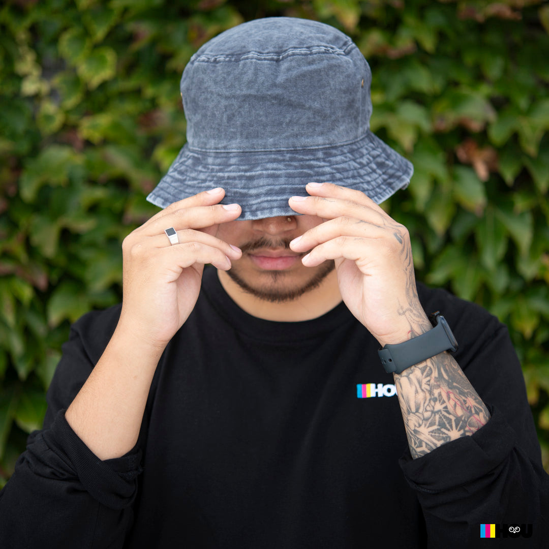Ramo The Cotton Drill Washed Bucket Hat Headwear