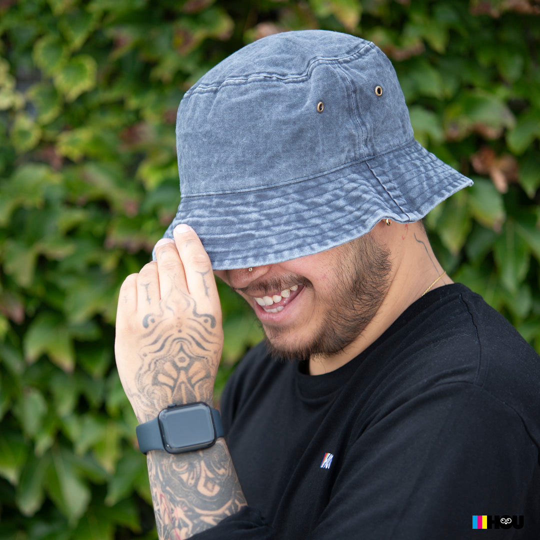 Ramo The Cotton Drill Washed Bucket Hat Headwear
