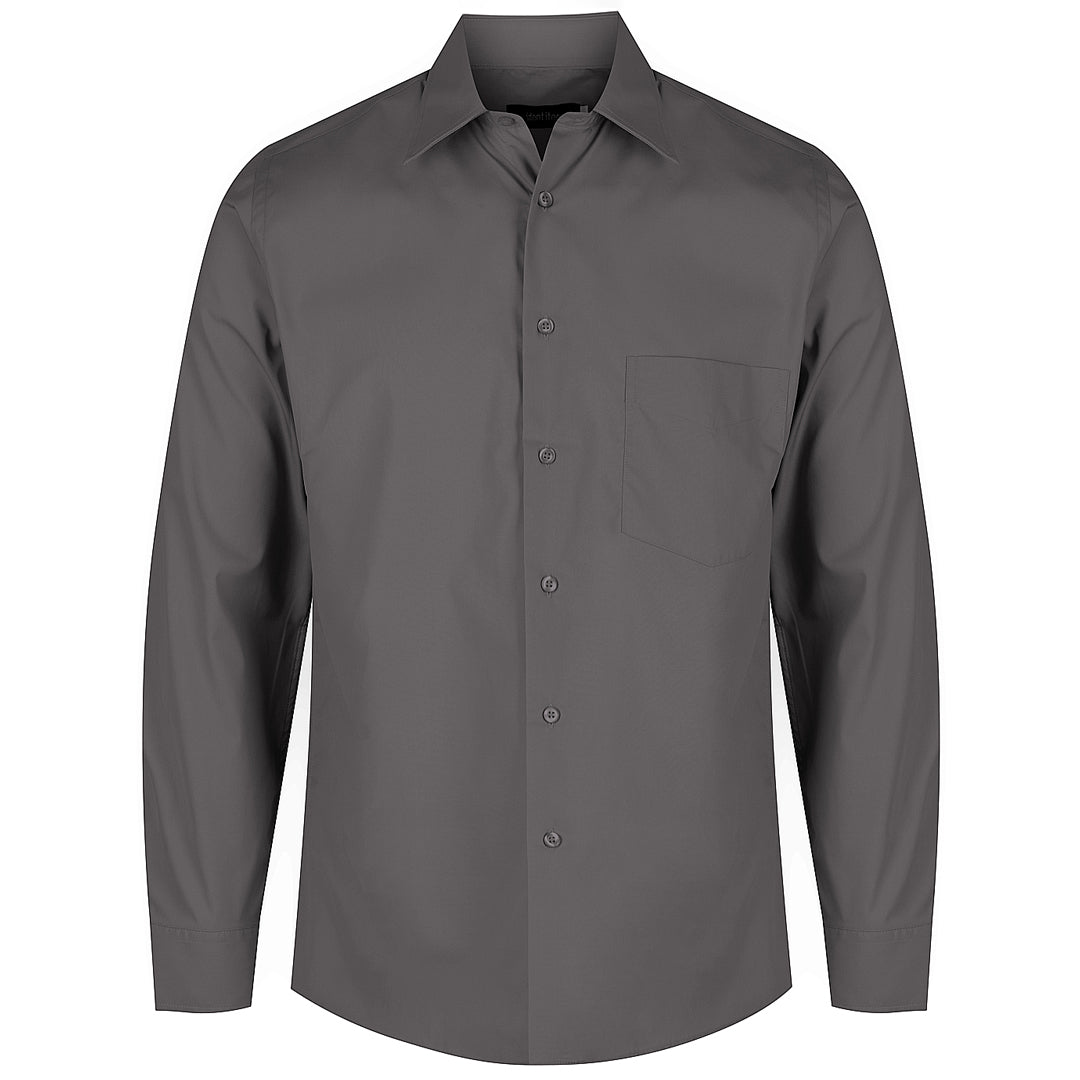 Identitee The Rodeo Shirt | Mens | Short & Long Sleeve Charcoal Shirts & Tops
