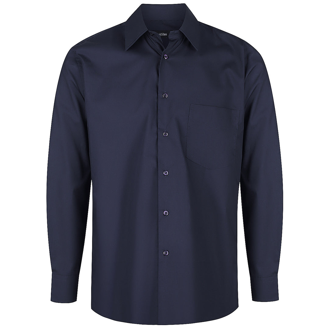 Identitee The Rodeo Shirt | Mens | Short & Long Sleeve Navy Shirts & Tops