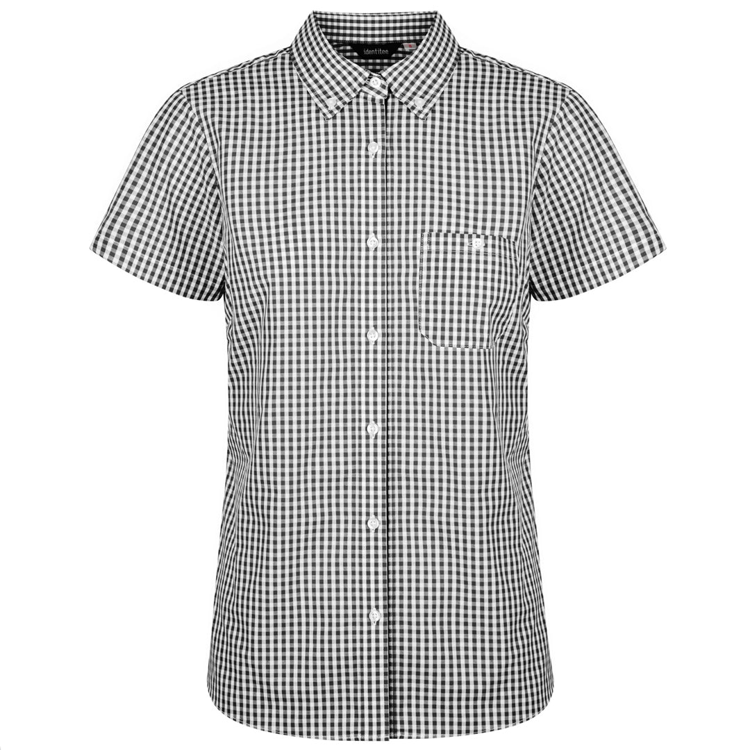Identitee The Miller Shirt | Ladies | Short & Long Sleeve Black Shirts & Tops