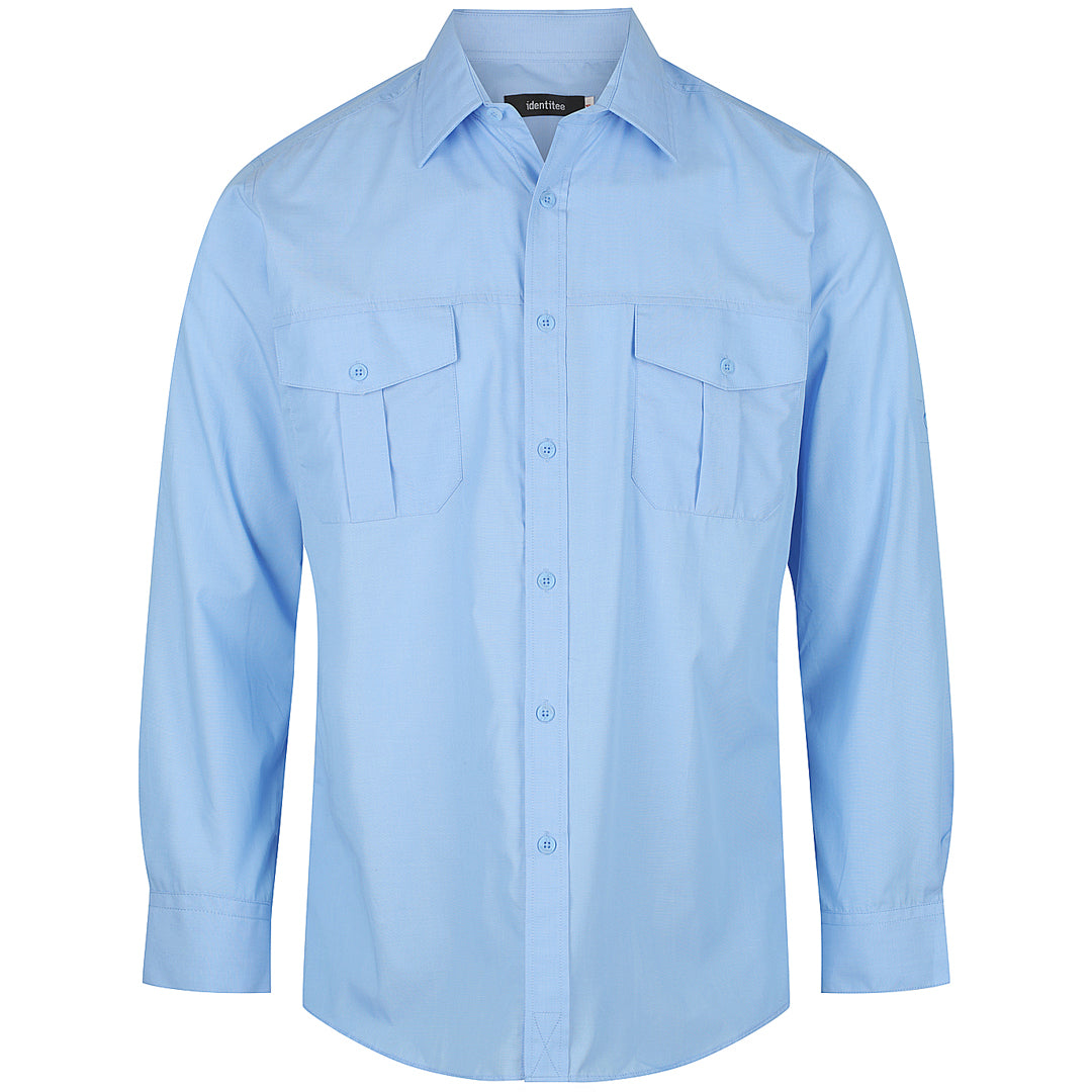 Identitee The Jasper Shirt | Mens | Short & Long Sleeve Sky Shirts & Tops