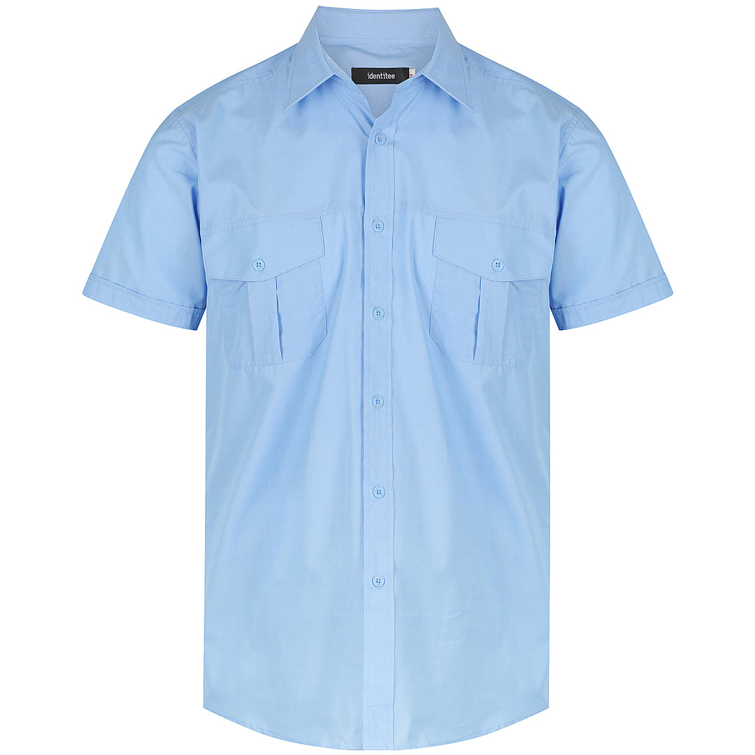 Identitee The Jasper Shirt | Mens | Short & Long Sleeve Sky Shirts & Tops