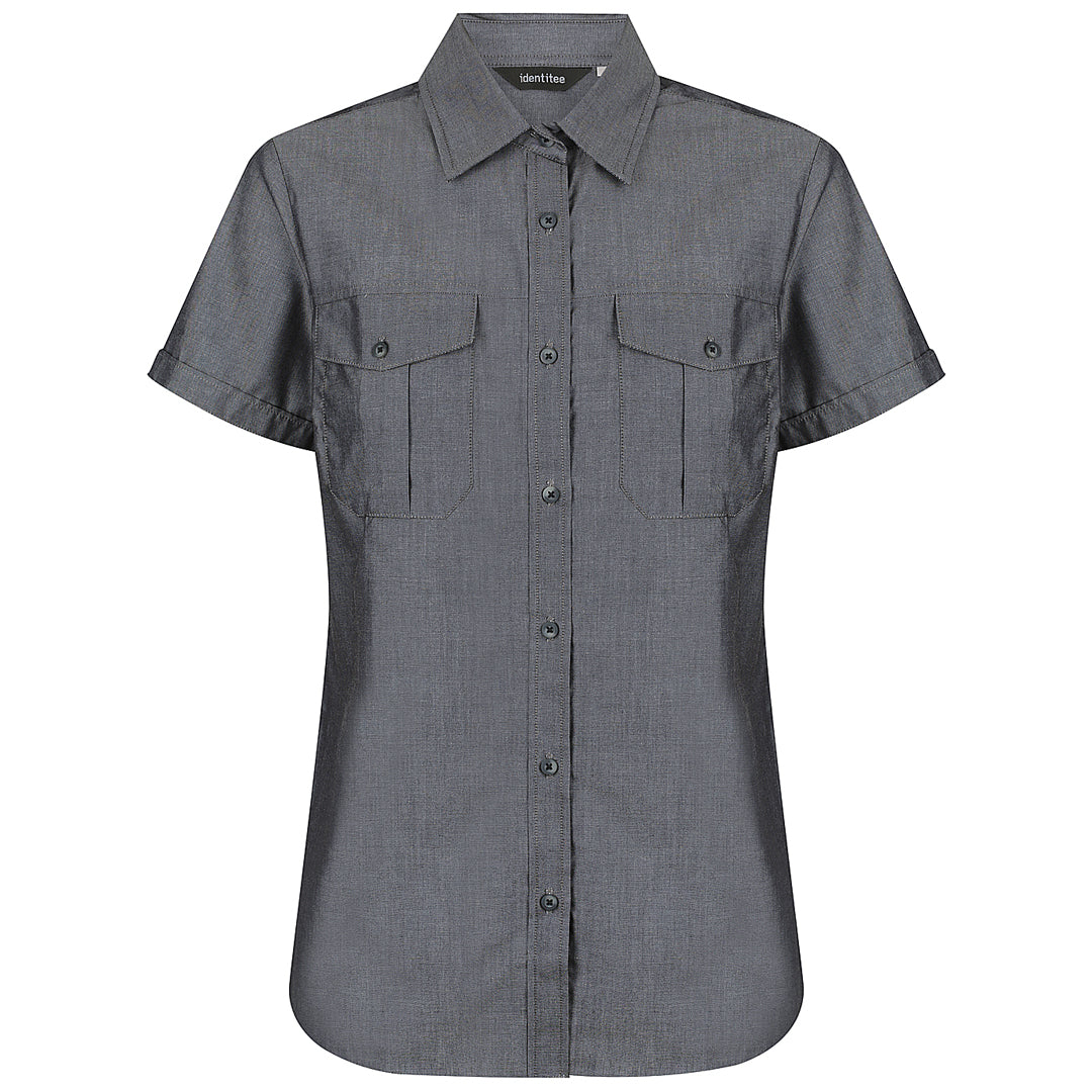 Identitee The Jasper Shirt | Ladies | Short & Long Sleeve Graphite Shirts & Tops