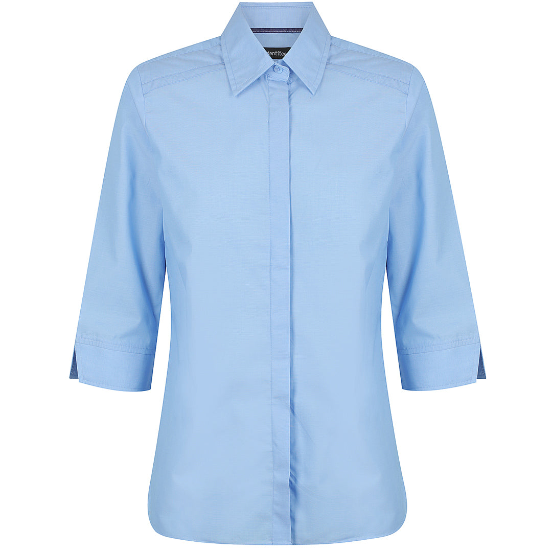 Identitee The Felix Shirt | Ladies | 3/4 & Long Sleeve Sky Shirts & Tops