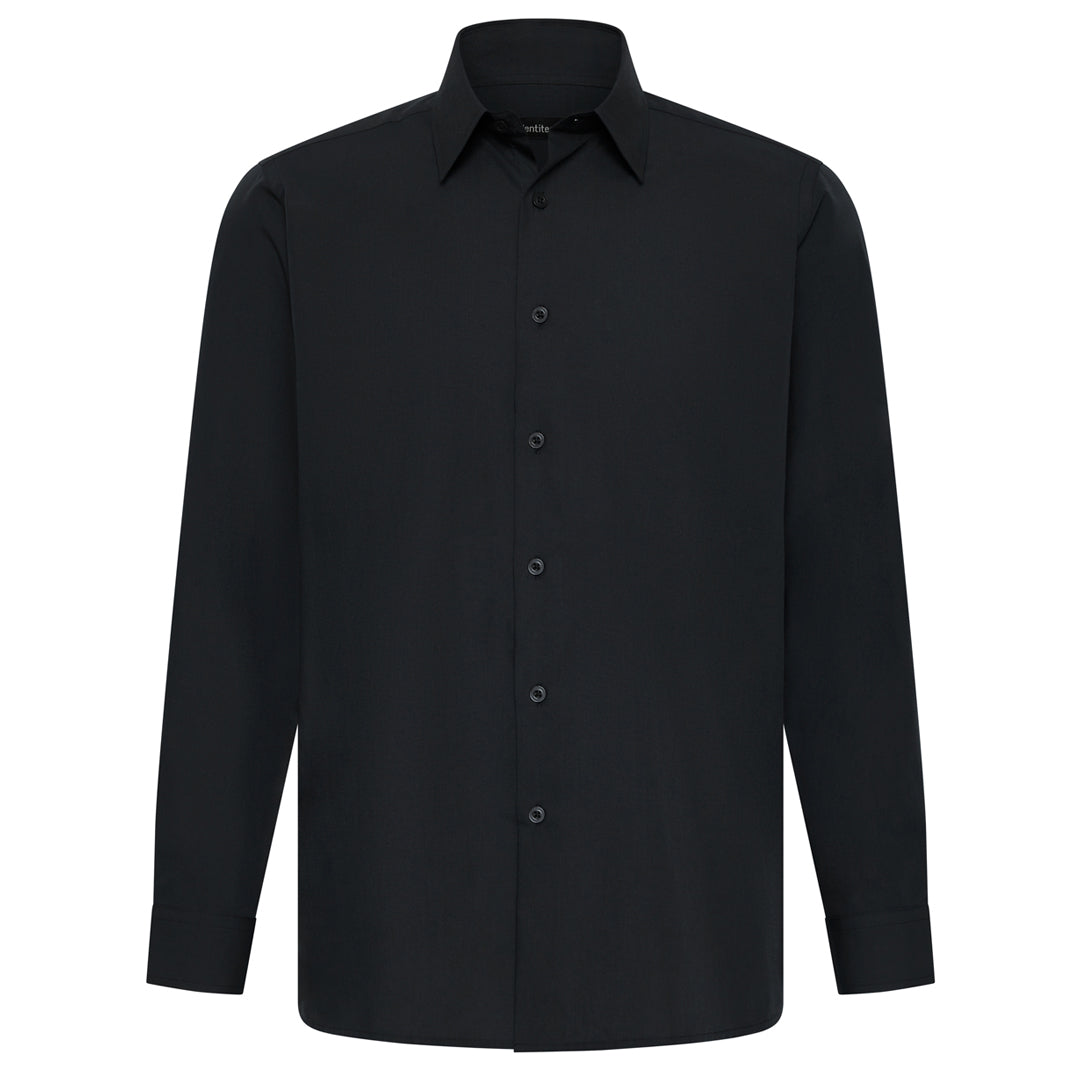 Identitee The Blake Shirt | Mens | Long Sleeve Black Shirts & Tops