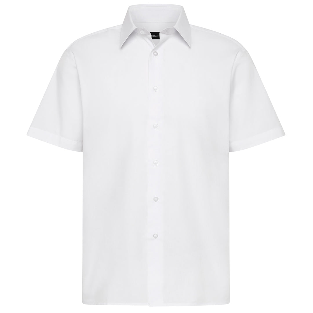 Identitee The Blake Shirt | Mens | Short Sleeve White Shirts & Tops