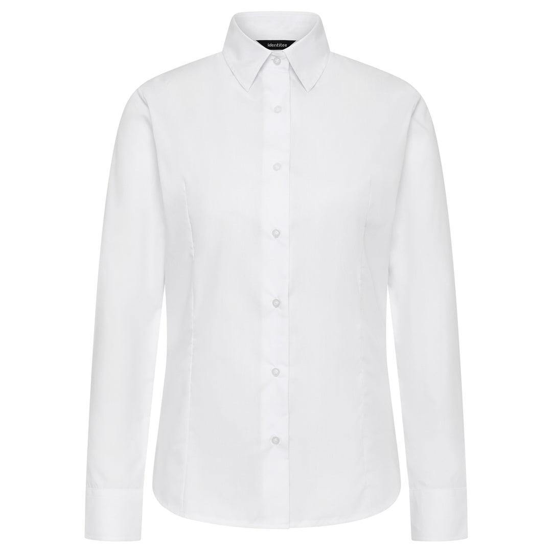 Identitee The Blake Shirt | Ladies | Long Sleeve White Shirts & Tops