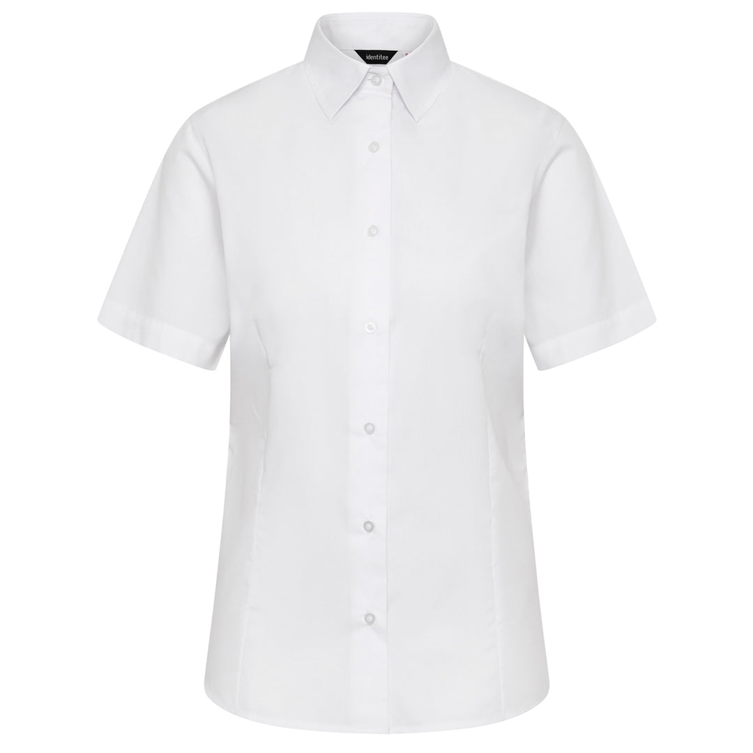 Identitee The Blake Shirt | Ladies | Short Sleeve White Shirts & Tops