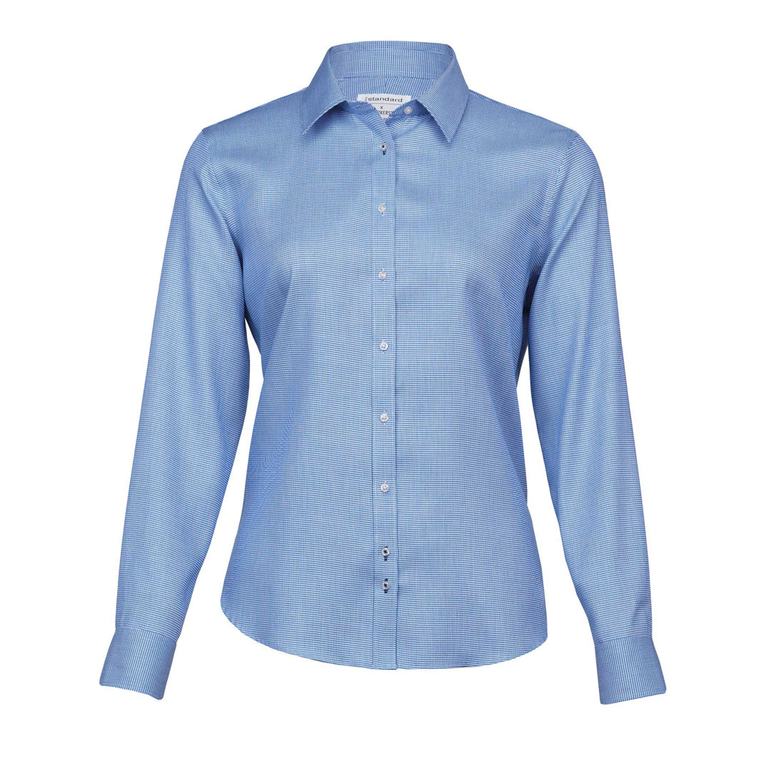 Barkers The Quadrant Shirt | Ladies Cobalt Shirts & Tops
