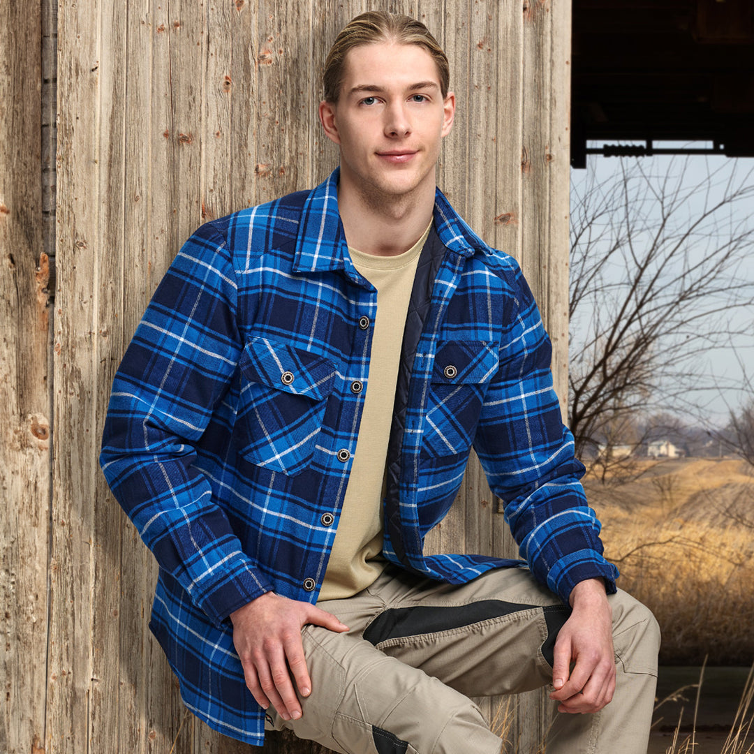 Winning Spirit The Classic Flannel Jacket | Adults Coats & Jackets