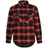 Winning Spirit The Classic Flannel Jacket | Adults Black/Wine Coats & Jackets