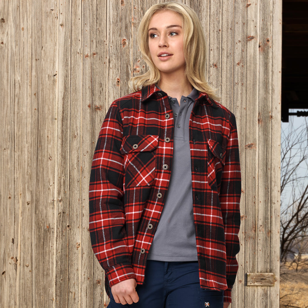 Winning Spirit The Classic Flannel Jacket | Adults Coats & Jackets