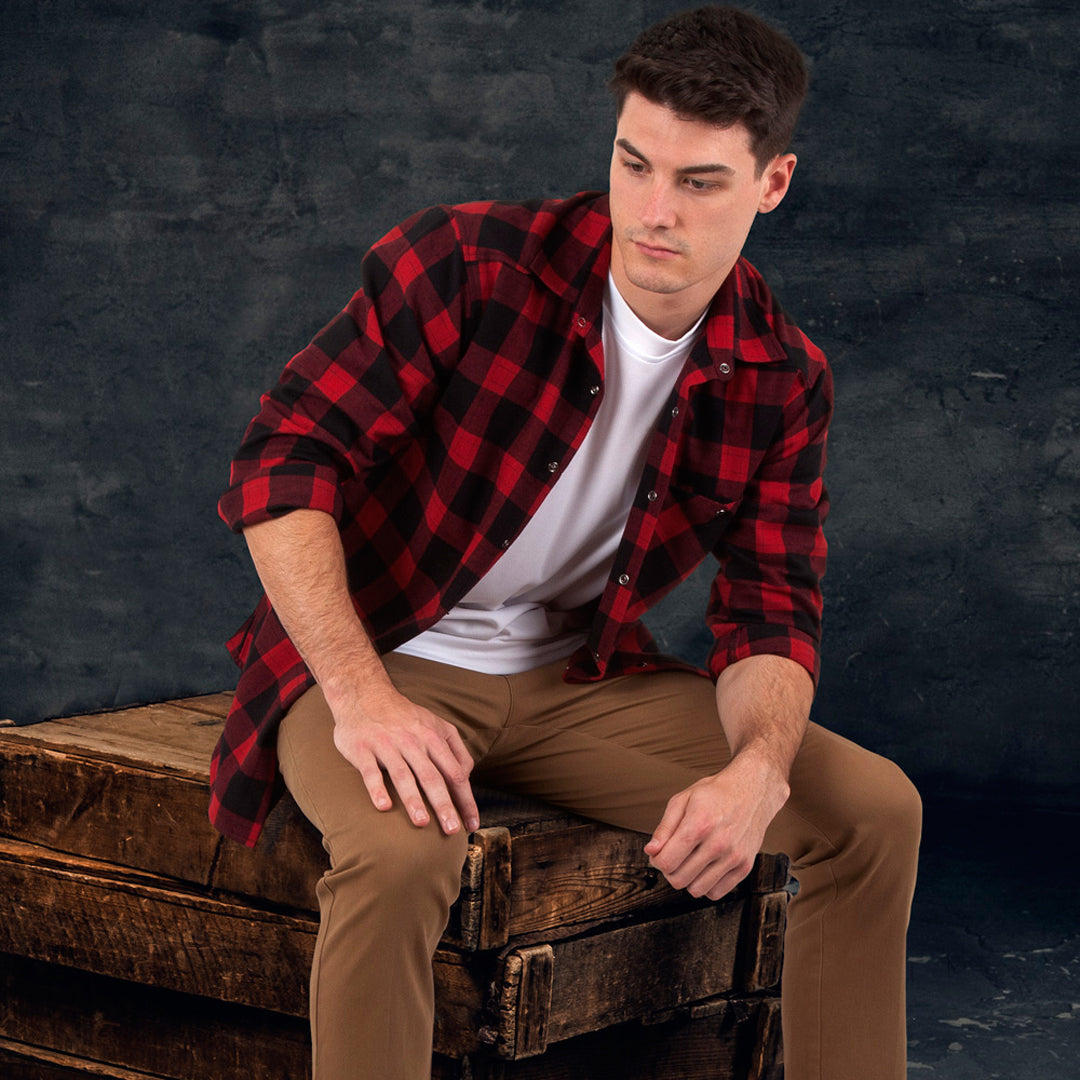 Winning Spirit The Classic Flannel Shirt | Adults Shirts & Tops