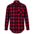 Winning Spirit The Classic Flannel Shirt | Adults Black/Wine Shirts & Tops