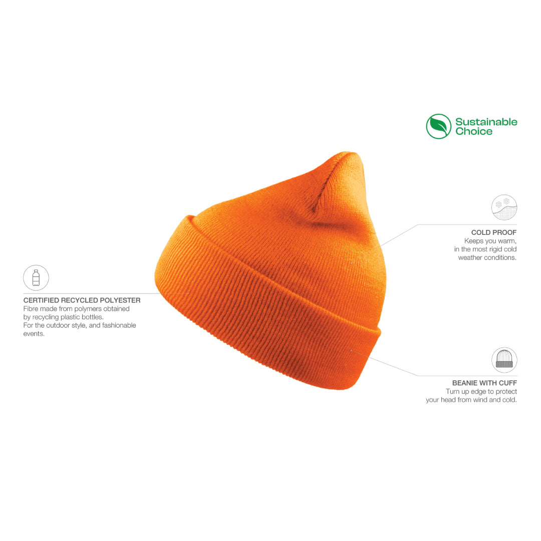 Atlantis Headwear The Recycled Wind Beanie | Atlantis | Adults Headwear