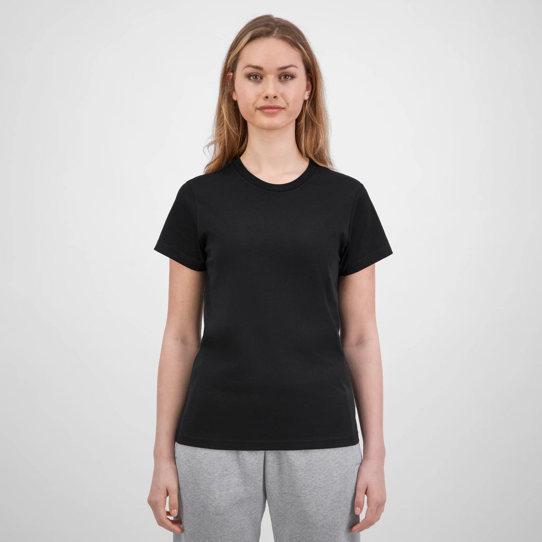 Goodmates The Basis Tee | Short Sleeve | Ladies Black Shirts & Tops