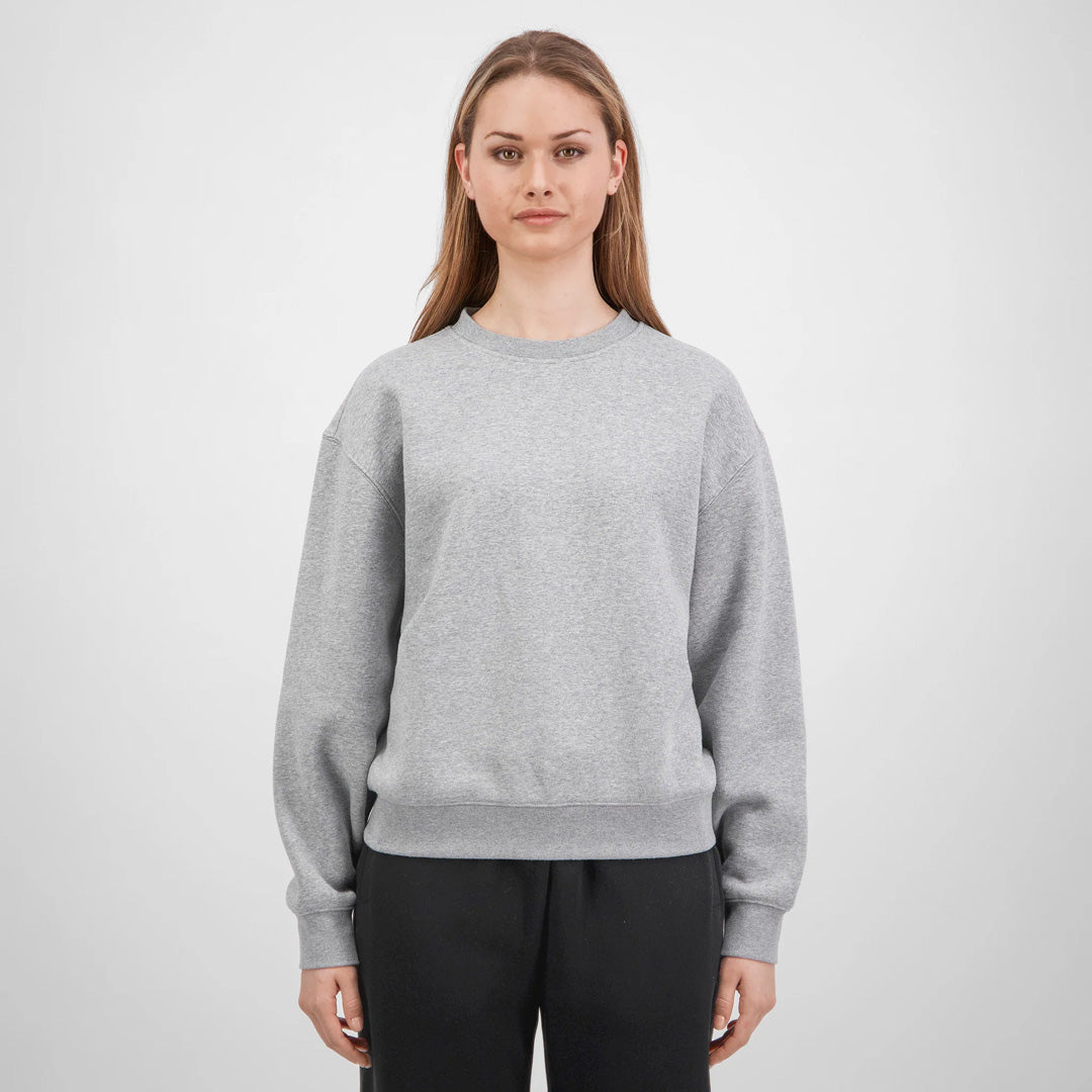 Goodmates The Everyday Crew Sweatshirt | Ladies Grey Marle Shirts & Tops