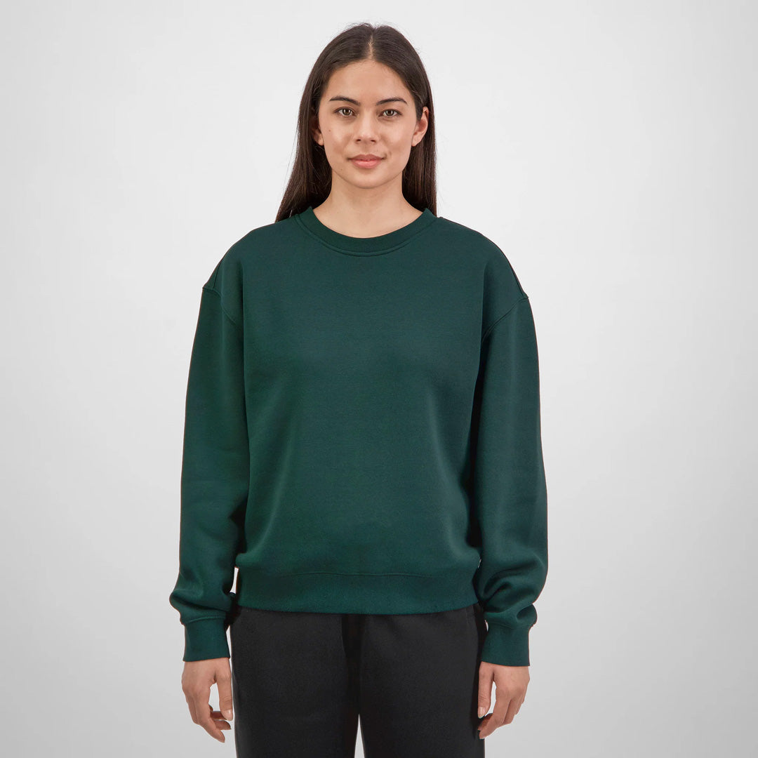 Goodmates The Everyday Crew Sweatshirt | Ladies Scarab Green Shirts & Tops