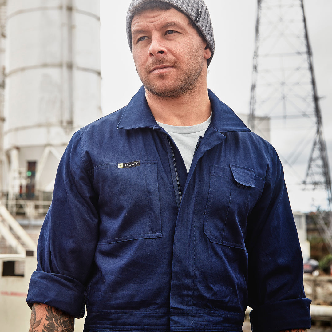 Syzmik The Lightweight Cotton Drill Overall | Mens Contractor Pants & Coveralls