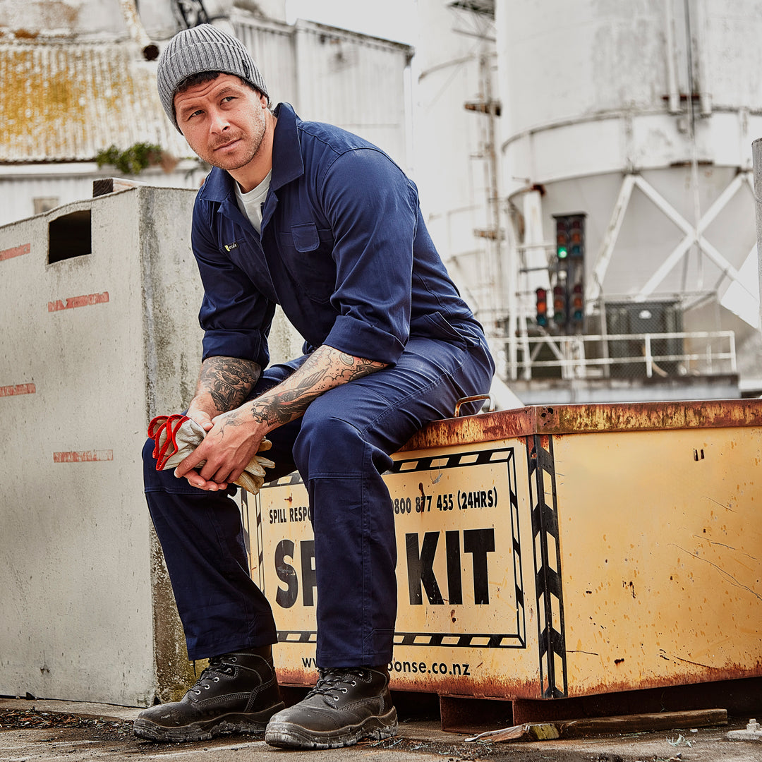 Syzmik The Lightweight Cotton Drill Overall | Mens Contractor Pants & Coveralls