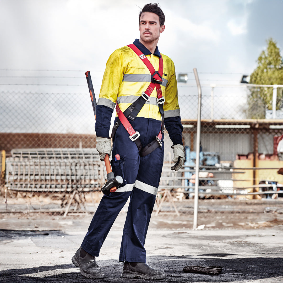 Syzmik The Rugged Cooling Taped Overall | Mens Contractor Pants & Coveralls