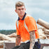 Syzmik The Hi Vis Spliced Polo | Shoulder Taped | Short Sleeve Work Safety Protective Gear
