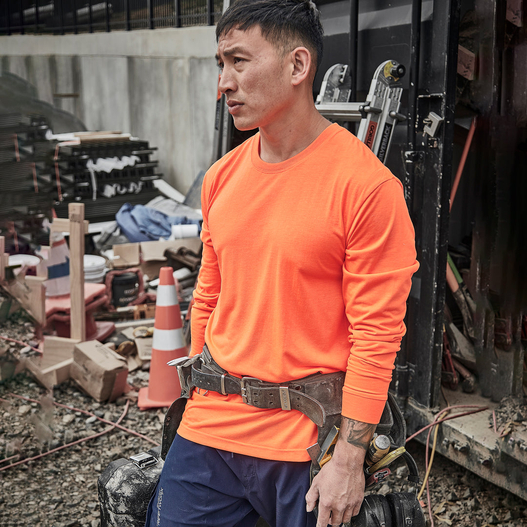 Syzmik The Hi Vis Tee | Long Sleeve Shirts & Tops