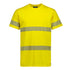 Syzmik The Hi Vis Segmented Tape Cotton Tee | Adults Yellow Work Safety Protective Gear