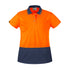 Syzmik The Basic Hi Vis Polo | Ladies | Short Sleeve Orange/Navy Shirts & Tops