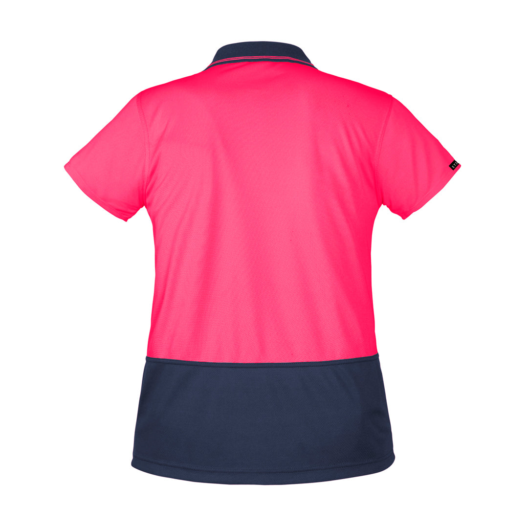 Syzmik The Basic Hi Vis Polo | Ladies | Short Sleeve Shirts & Tops