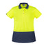 Syzmik The Basic Hi Vis Polo | Ladies | Short Sleeve Yellow/Navy Shirts & Tops