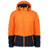 Streetworx The Hooded Puffer Jacket | Unisex Orange/Navy Coats & Jackets
