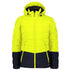 Streetworx The Hooded Puffer Jacket | Unisex Yellow/Navy Coats & Jackets