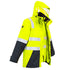 Syzmik The Bevan Jacket | Mens | Hi Vis Taped Yellow/Navy Work Safety Protective Gear